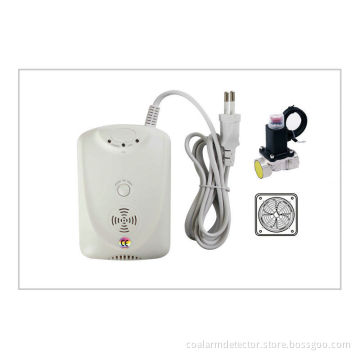 Wall Mounted Combined Co / Carbon Monoxide And Gas Detector For Natural Gas Lyd-710dvf